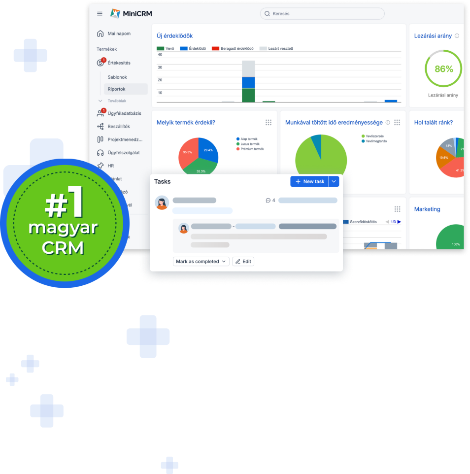 MiniCRM - CRM tool for small and medium businesses